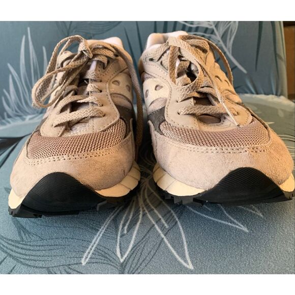 Saucony Shadow 6000 Gray Running SNEAKER GYM SHOES womens 7 - Picture 3 of 8